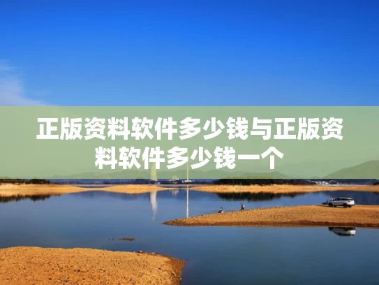 正版资料软件多少钱与正版资料软件多少钱一个