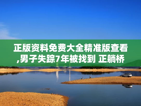 正版资料免费大全精准版查看,男子失踪7年被找到 正躺桥洞玩手机