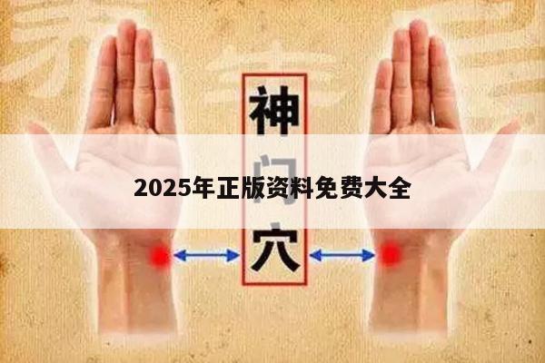 2025年正版资料免费大全
