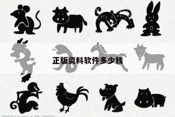 正版资料软件多少钱/资料软件好用吗